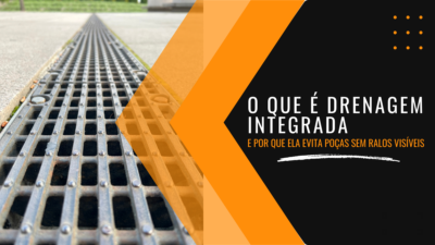O que é drenagem integrada e por que ela evita poças sem ralos visíveis